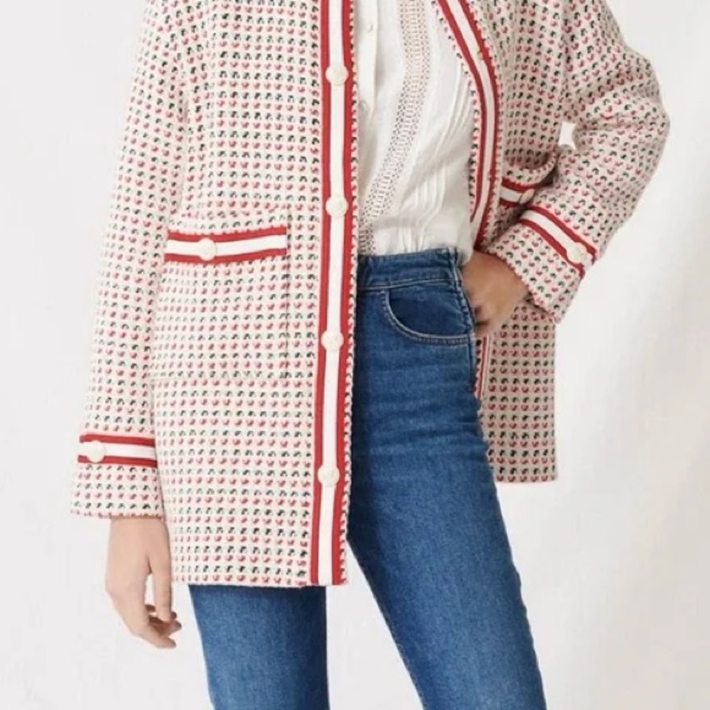 MAJE Tweed Jacket. Blazer - Picture 11 of 12